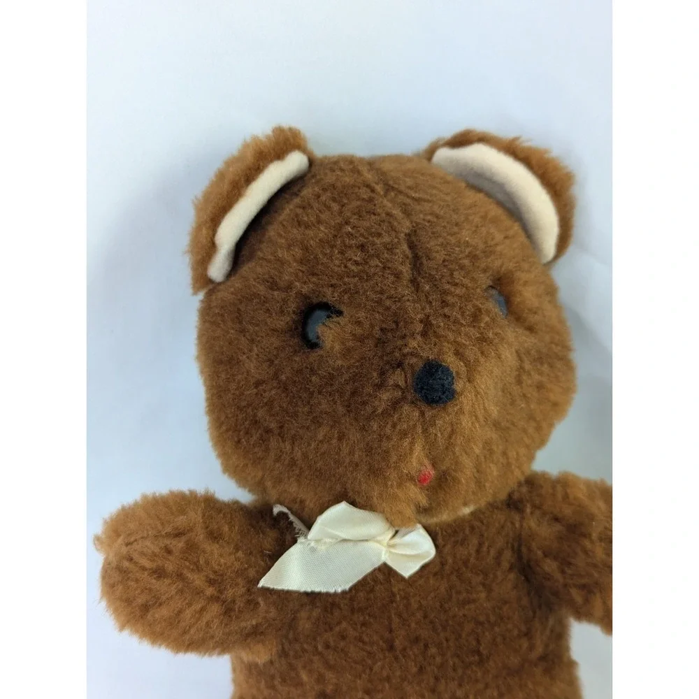 Gund Brown‎ Bear Plush 12 Inch Vintage Superstuff Stuffed Animal Toy